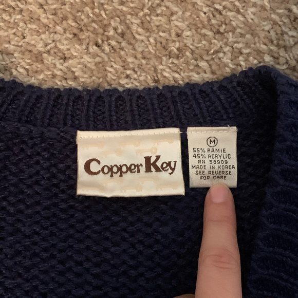 ⭐️Copper Key Vintage Knit Cardigan - Picture 6 of 7